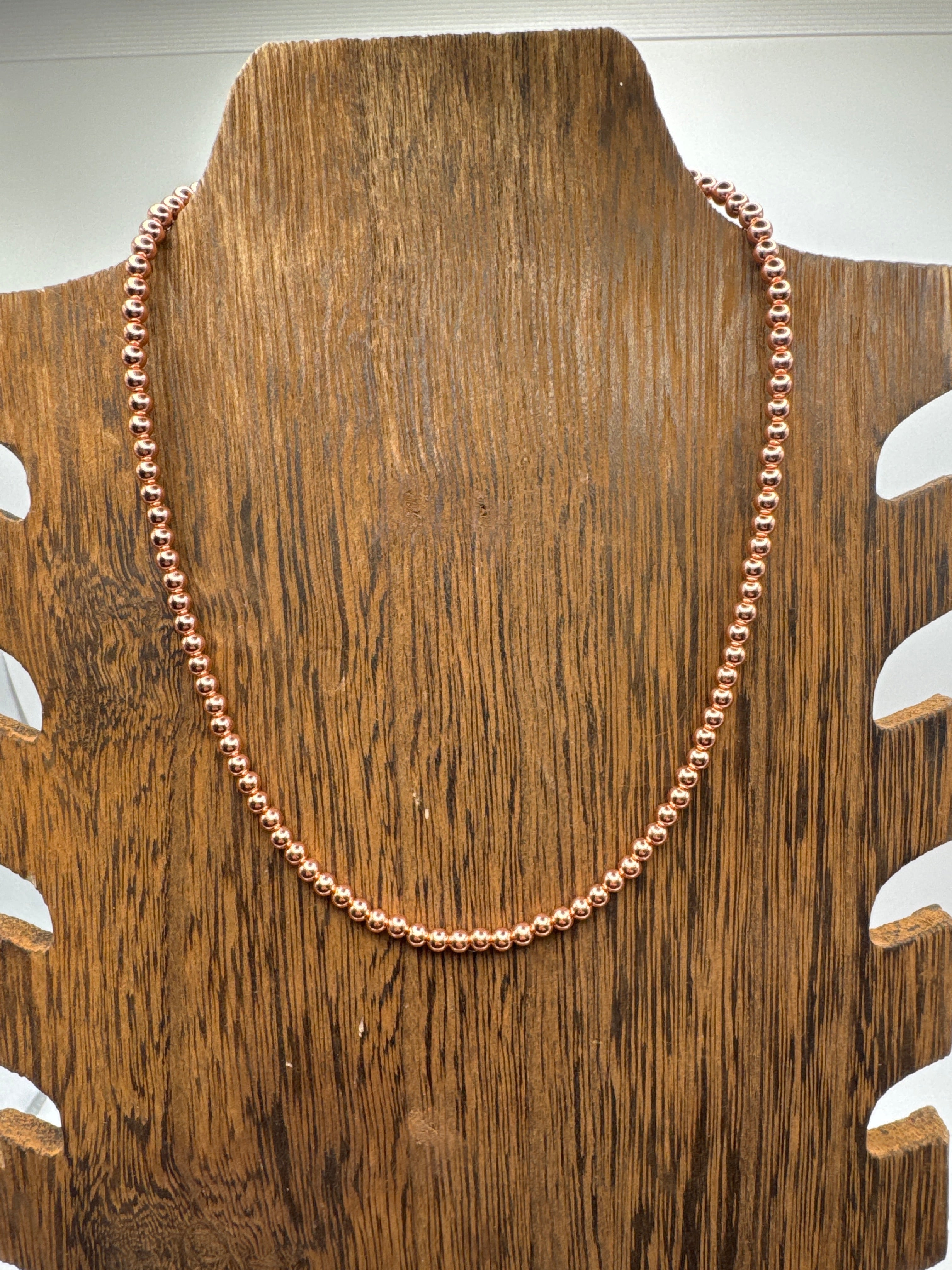 Copper necklaces