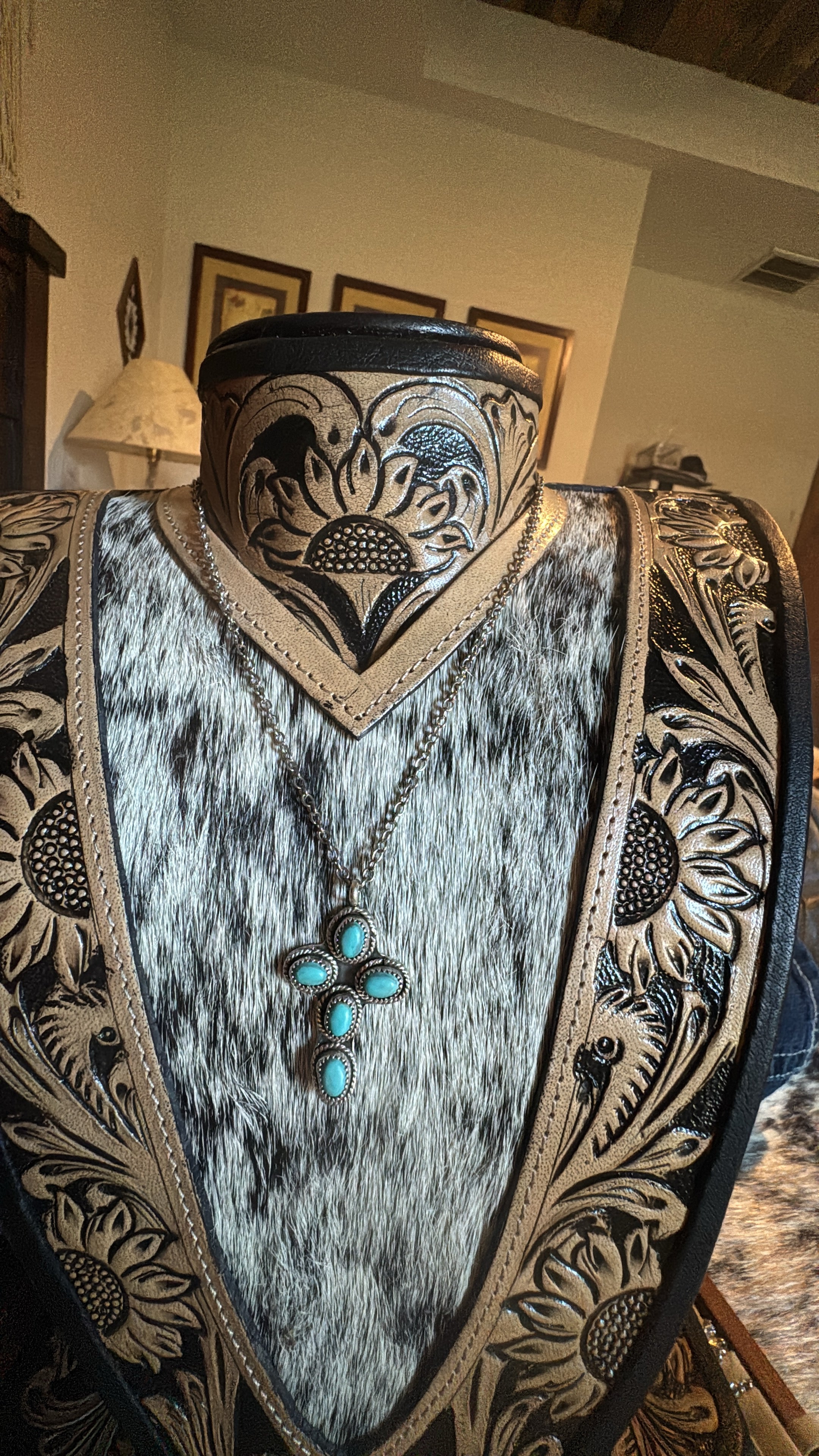 Kingman cross necklace