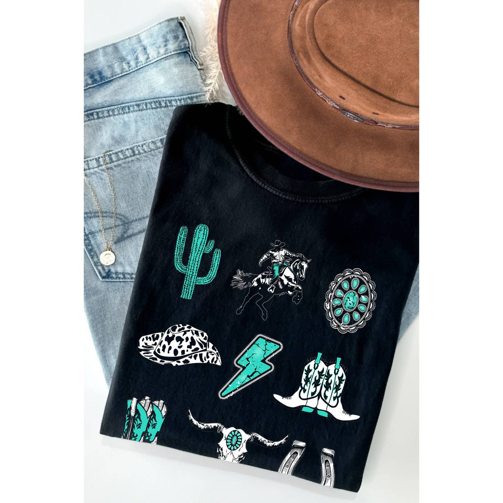 West Cowboy Wild Short Sleeve Tee