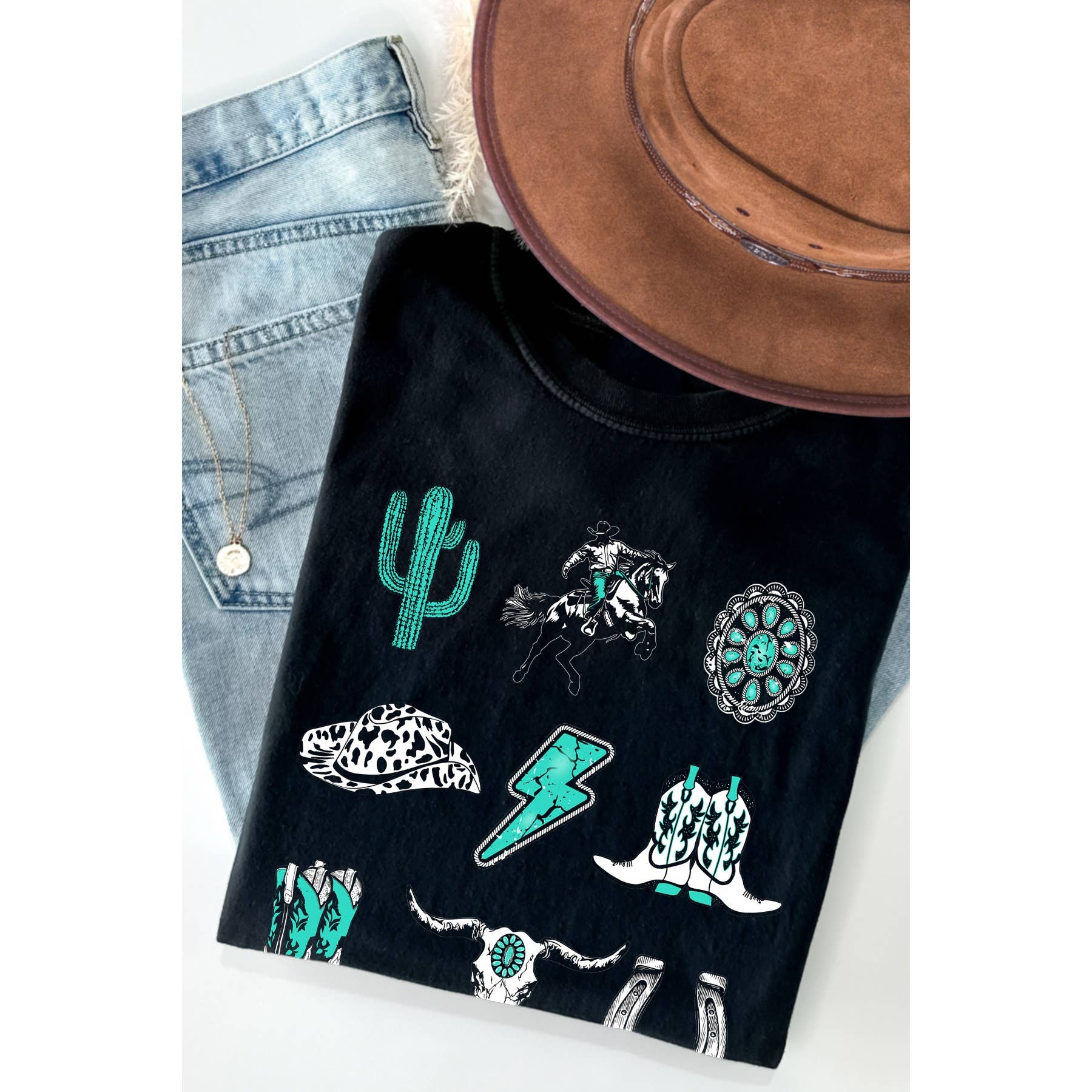 West Cowboy Wild Short Sleeve Tee