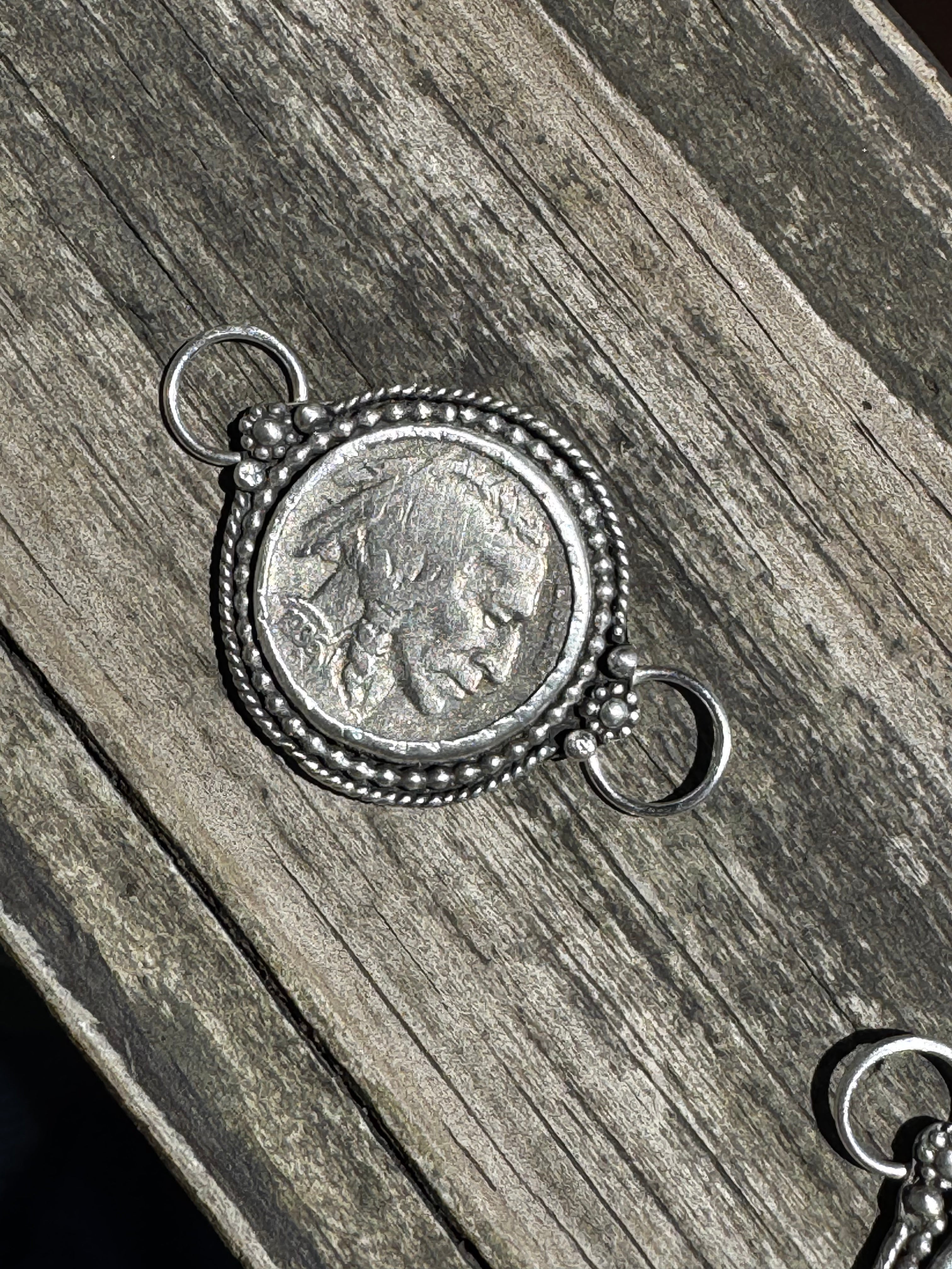 Buffalo nickel Twilly slides
