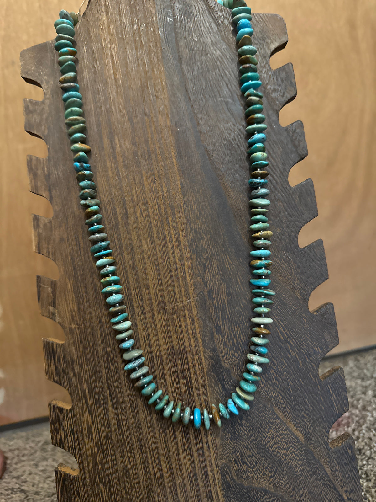 Turquoise chunky necklace