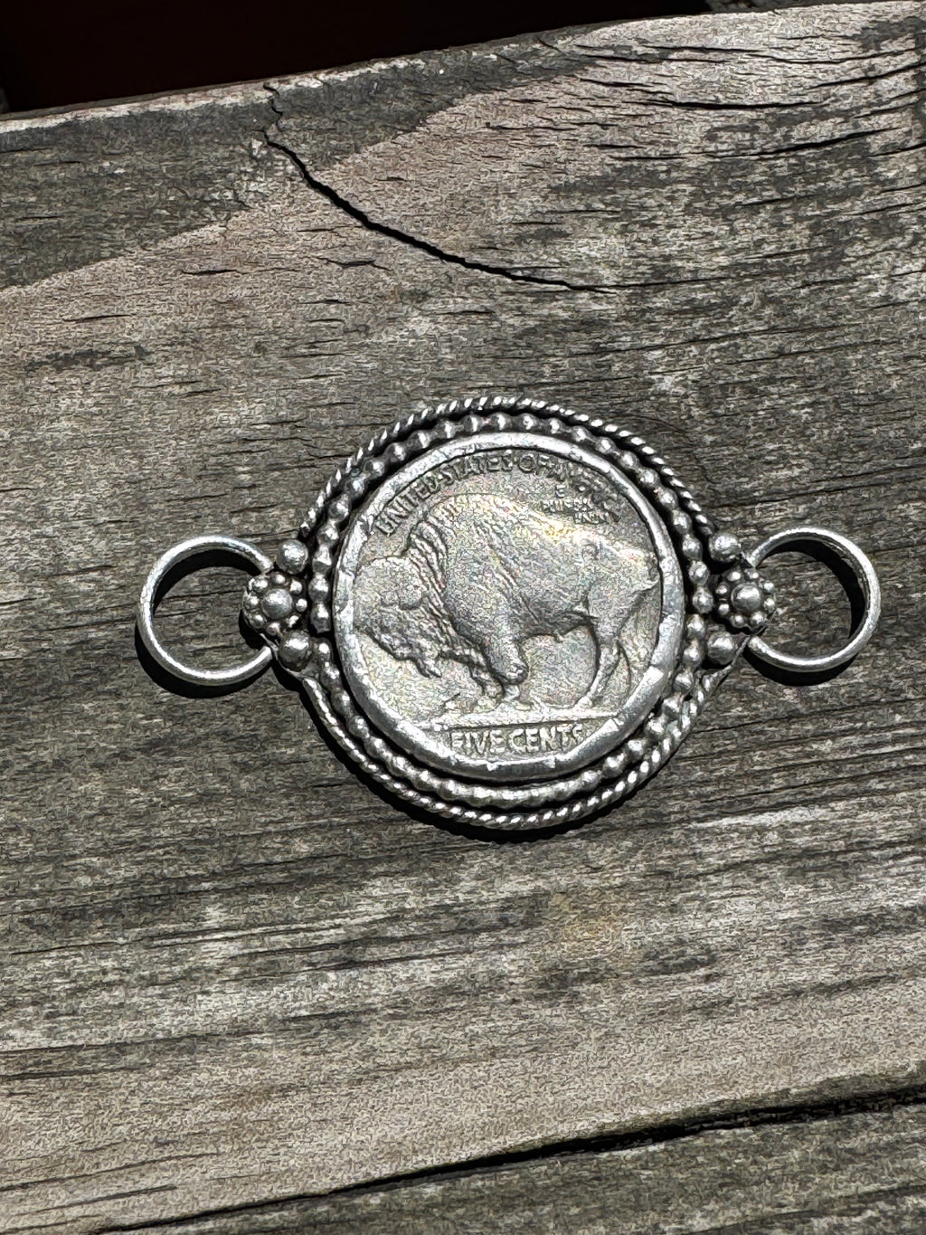 Buffalo nickel Twilly slides
