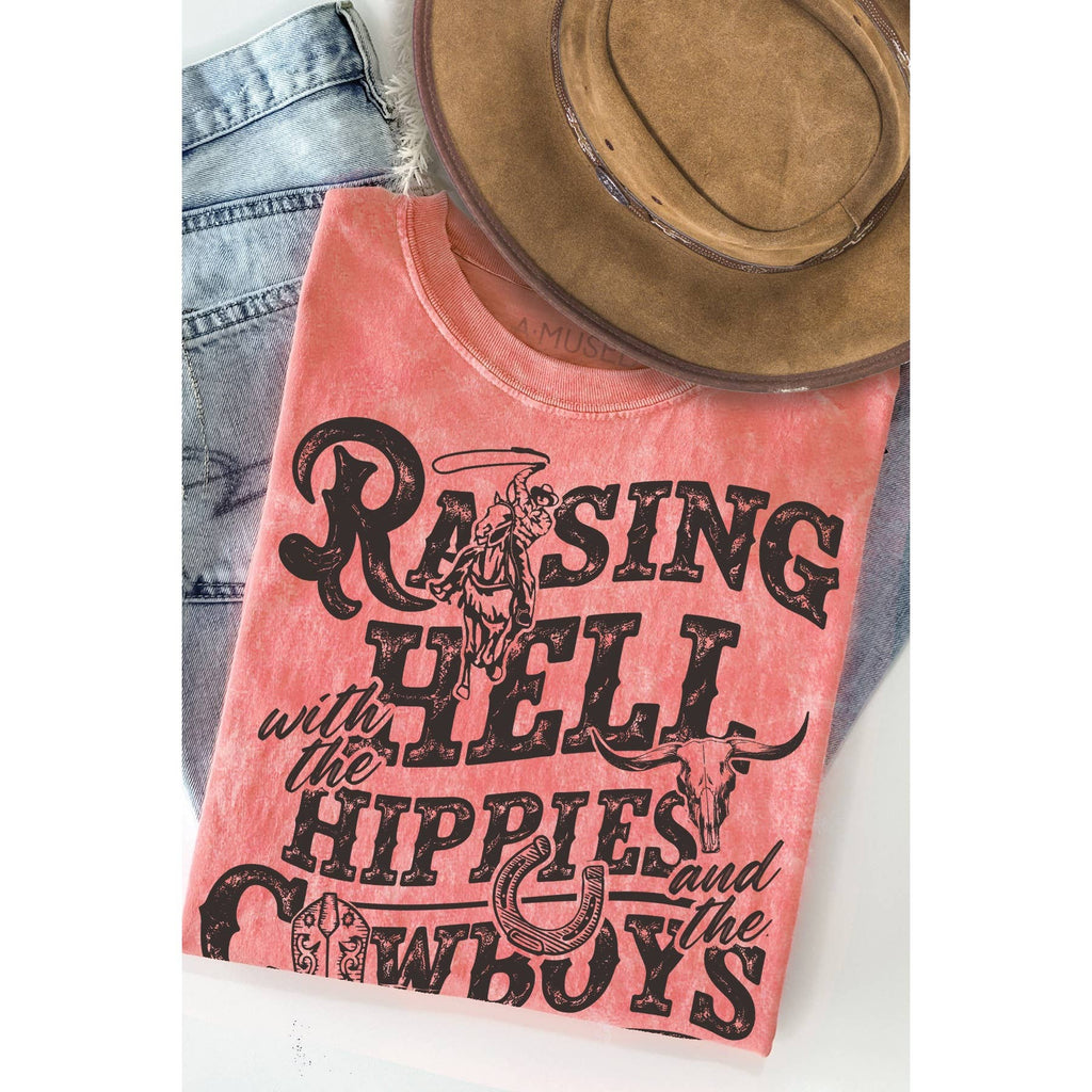 Cowboy Mineral Wash T Shirt