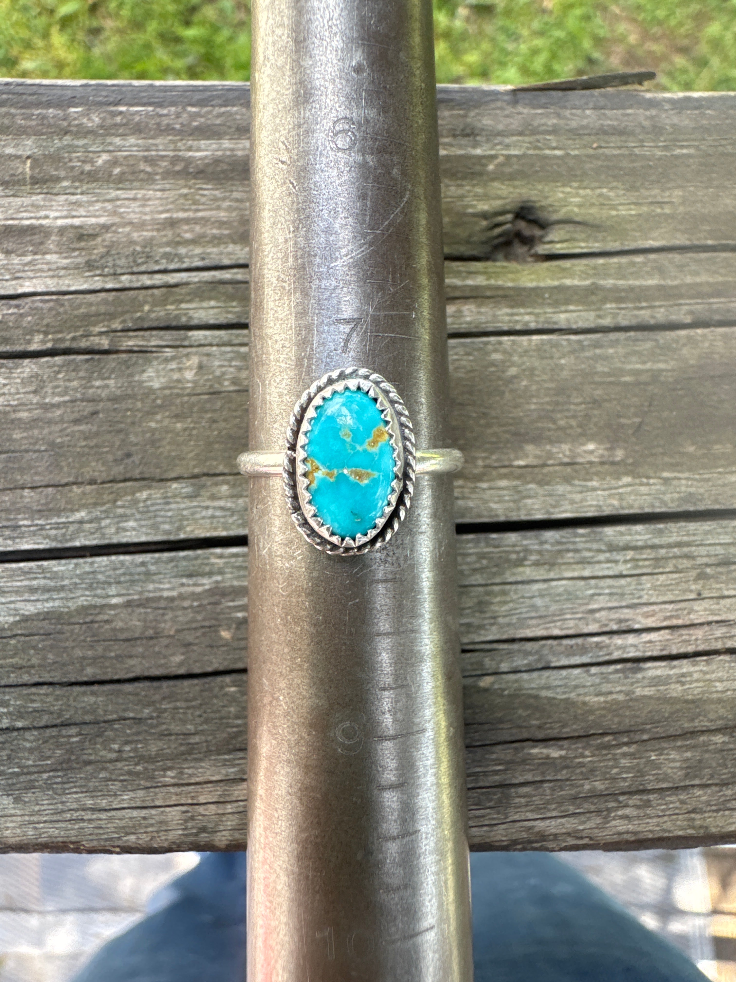 Sierra Bell turquoise ring