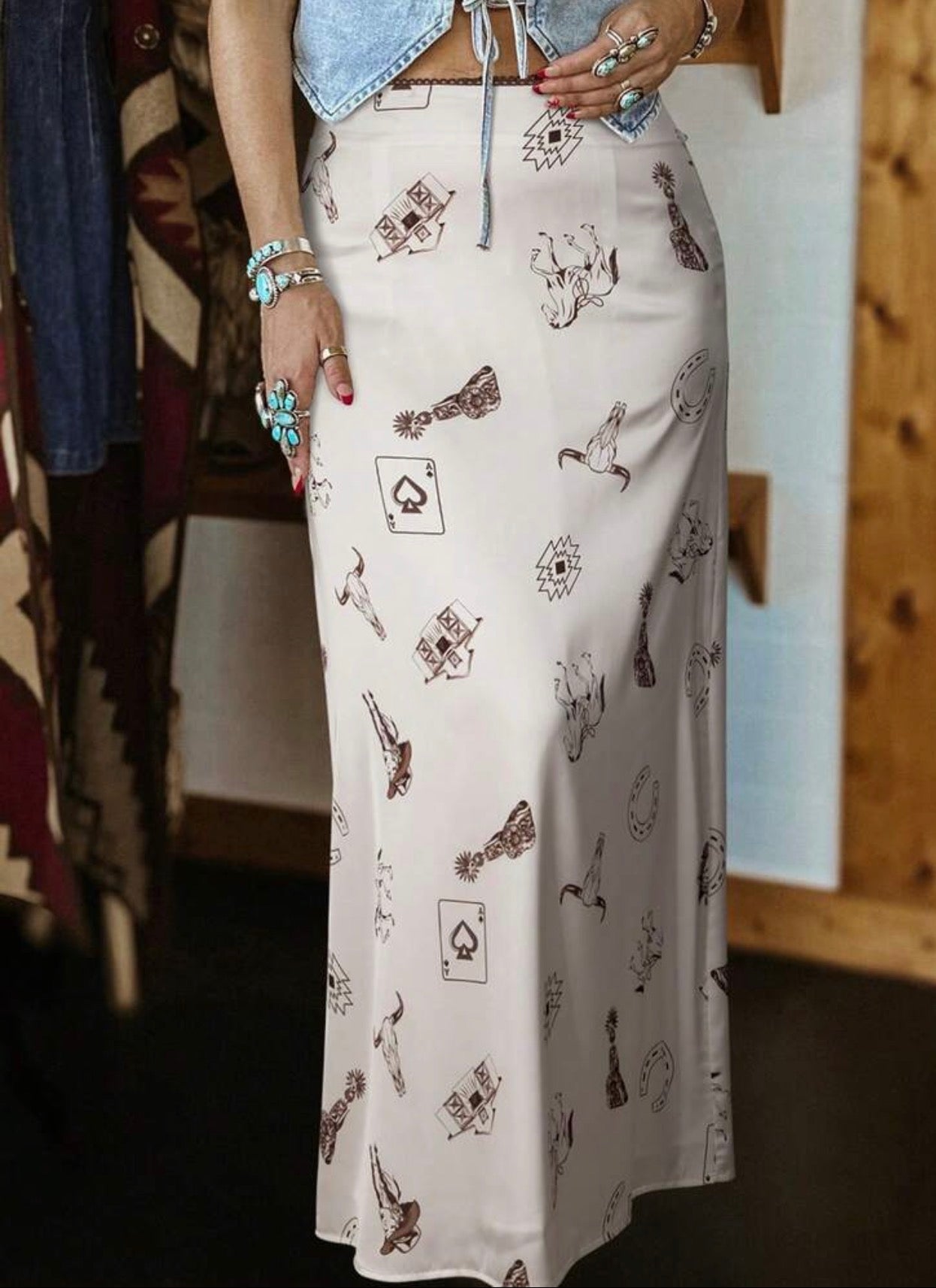Western wild West skirt