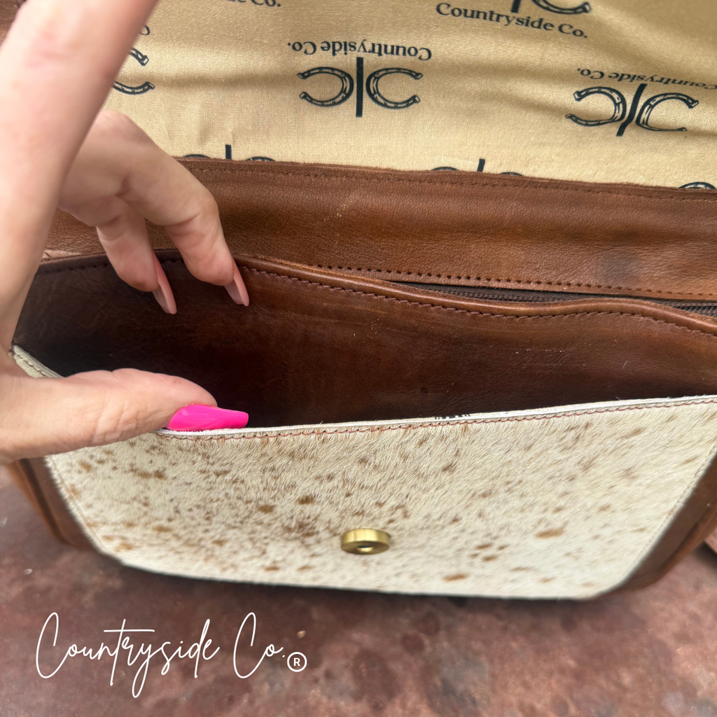 Grace Tooled Leather Purse, Handbag
