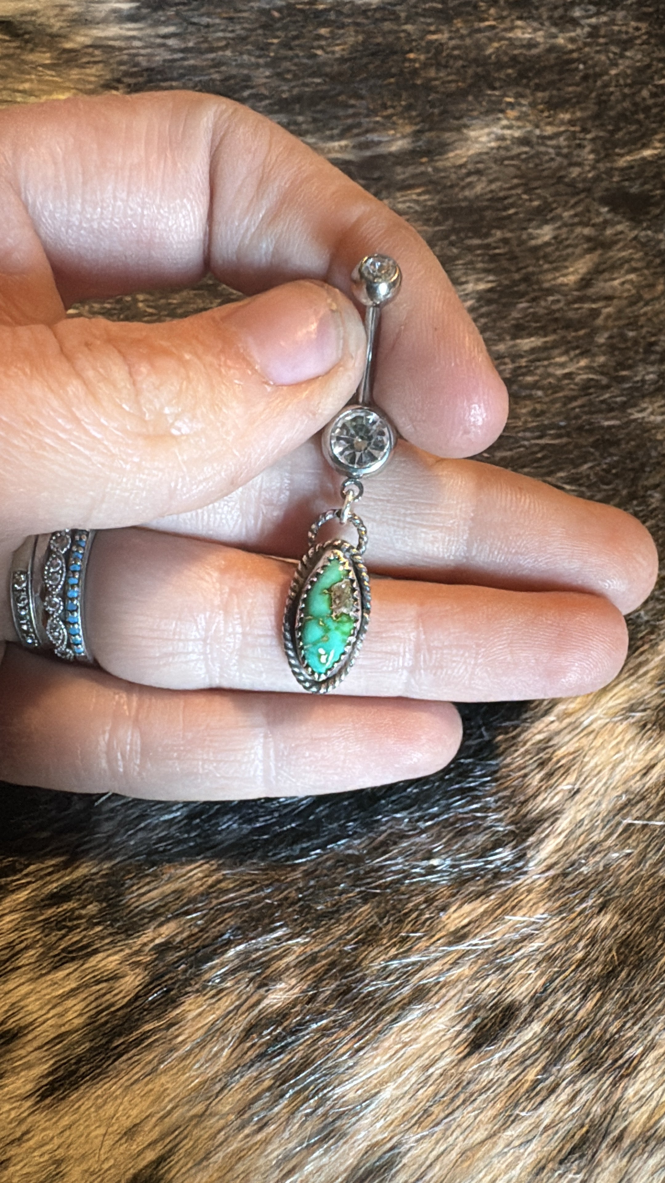 Belly ring Sonoran gold