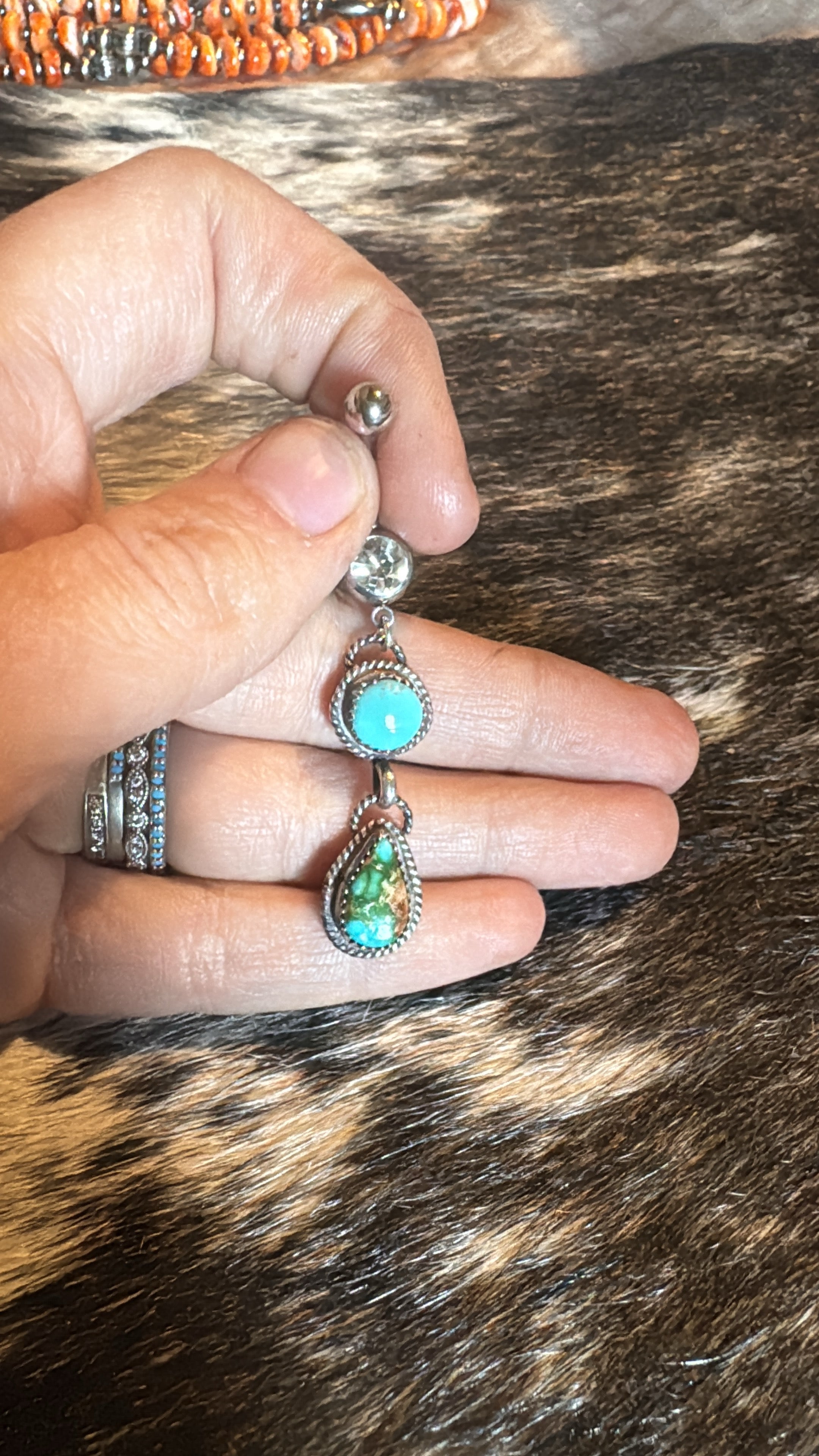 Sonoran gold belly ring