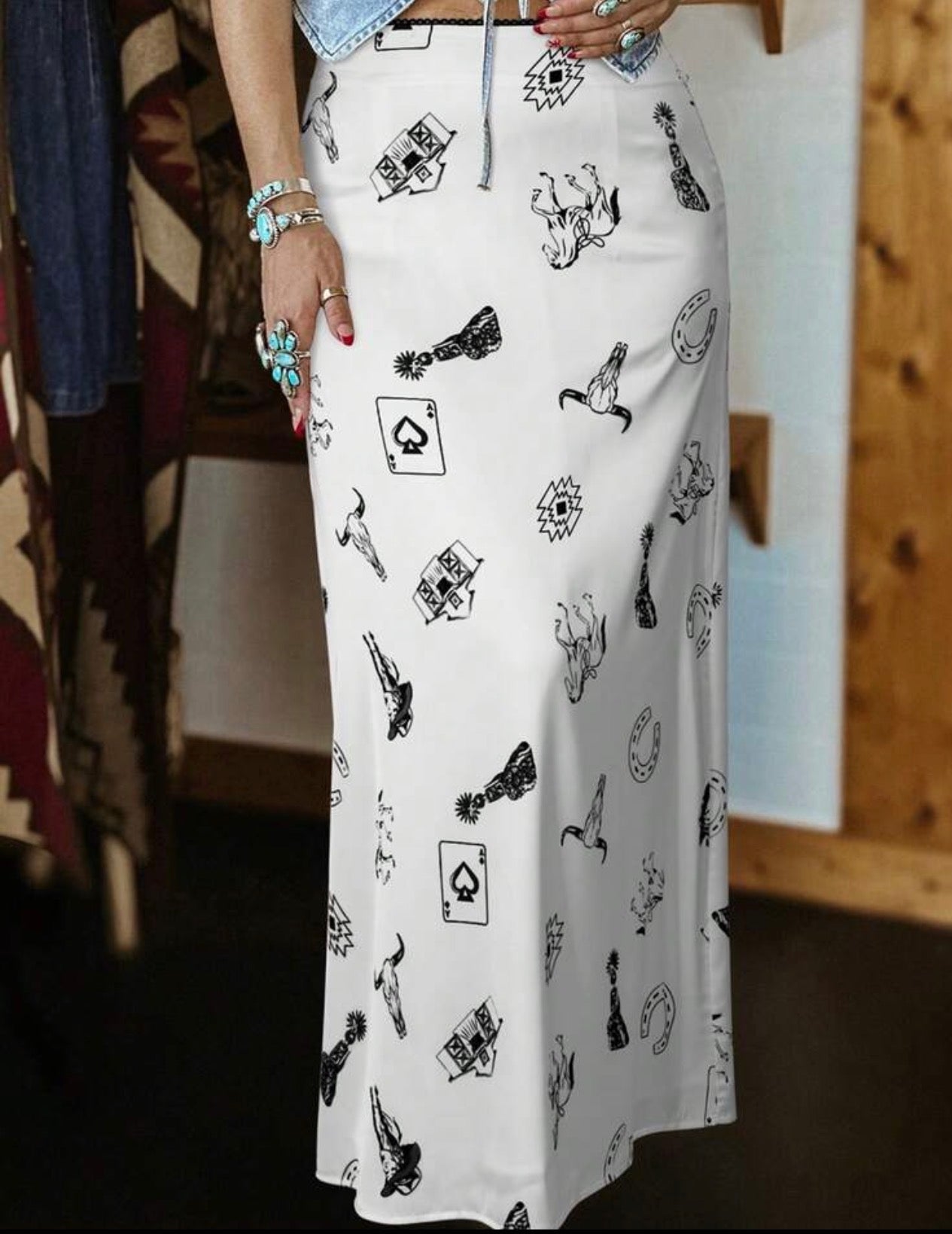 Western wild West skirt