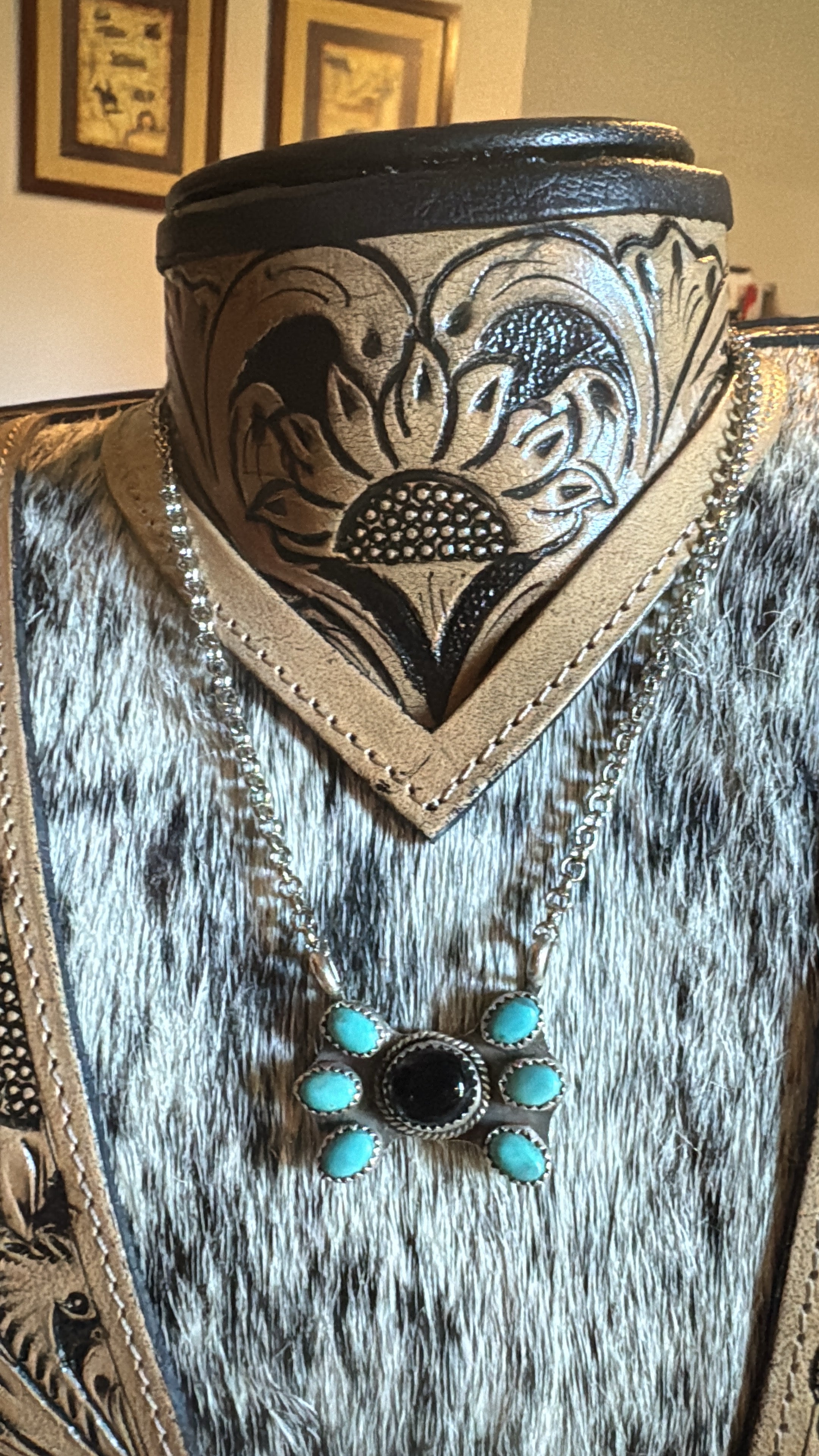 18 inch Rollo chain kingmen and black Onyx