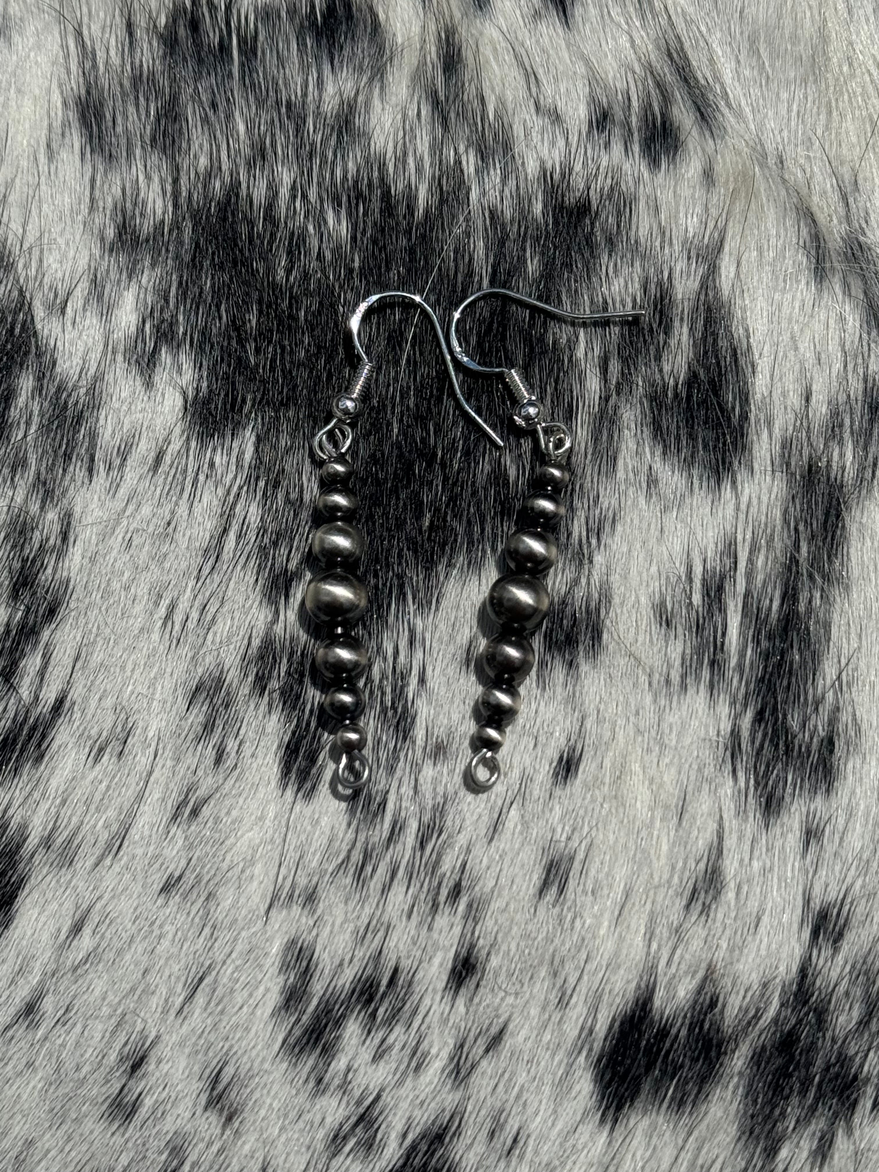 All Sterling Silver Pearls Earrings Simple