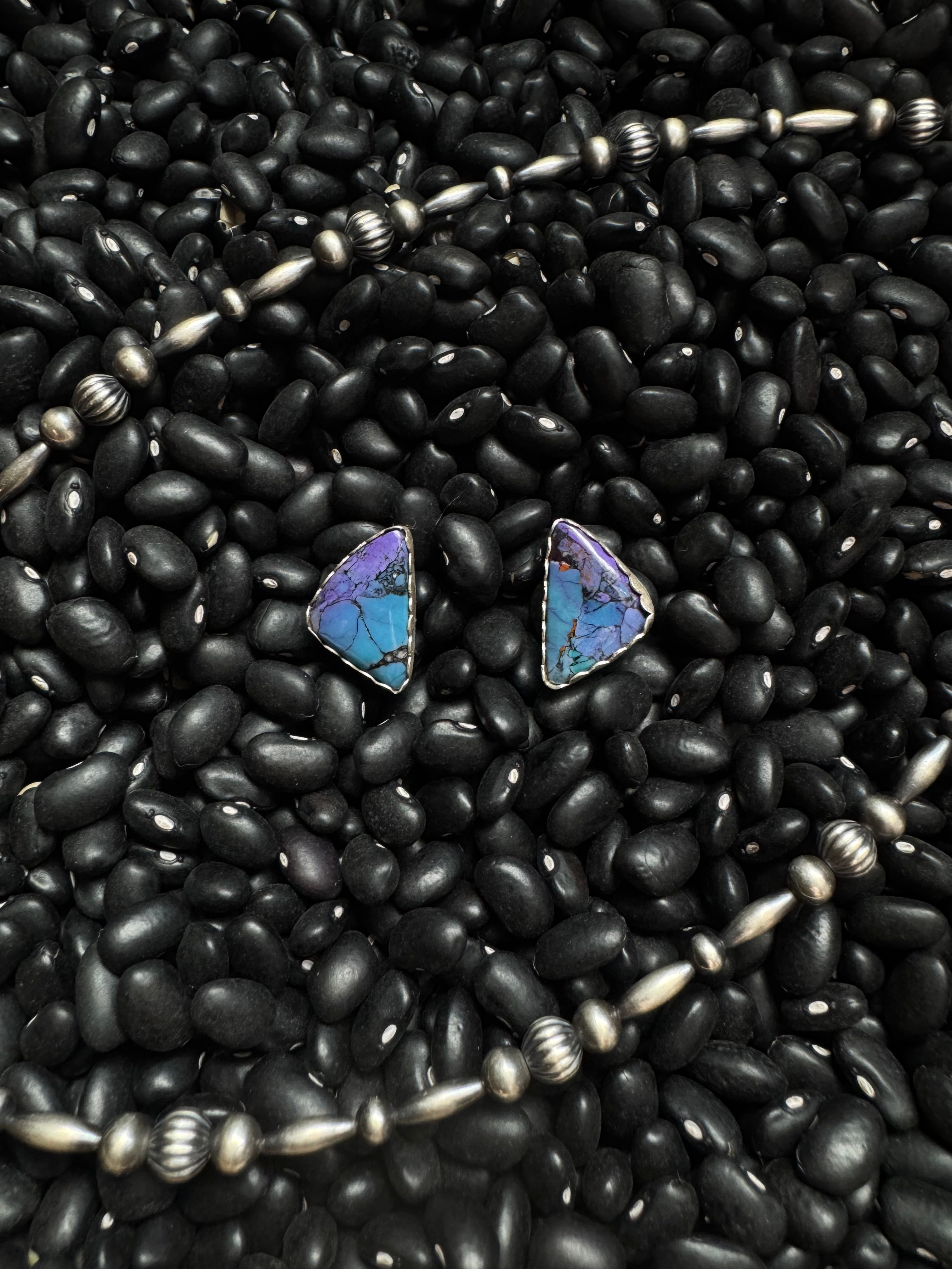 Purple Mojave earrings