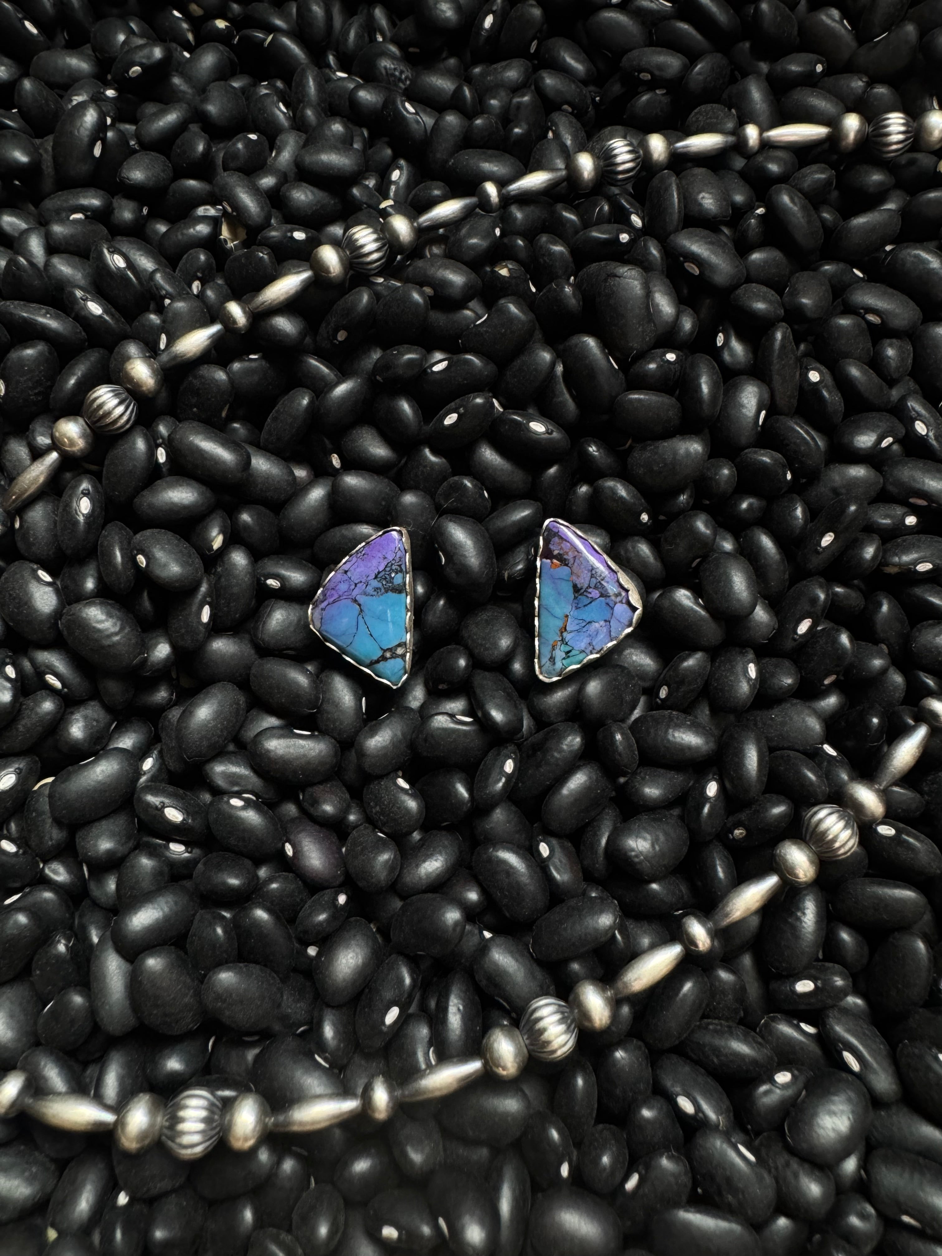 Purple Mojave earrings