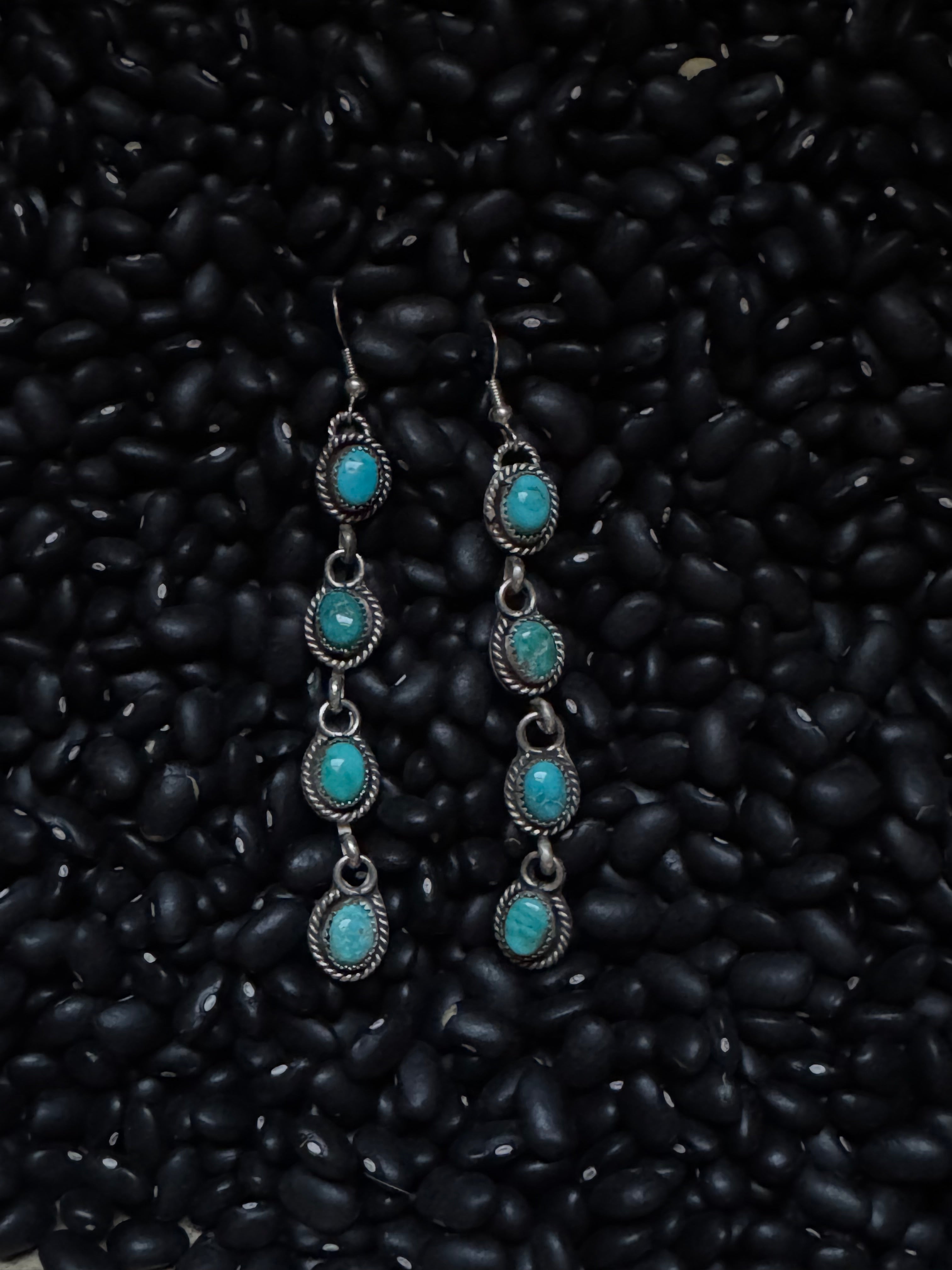 Sierra Bell turquoise dangle earrings