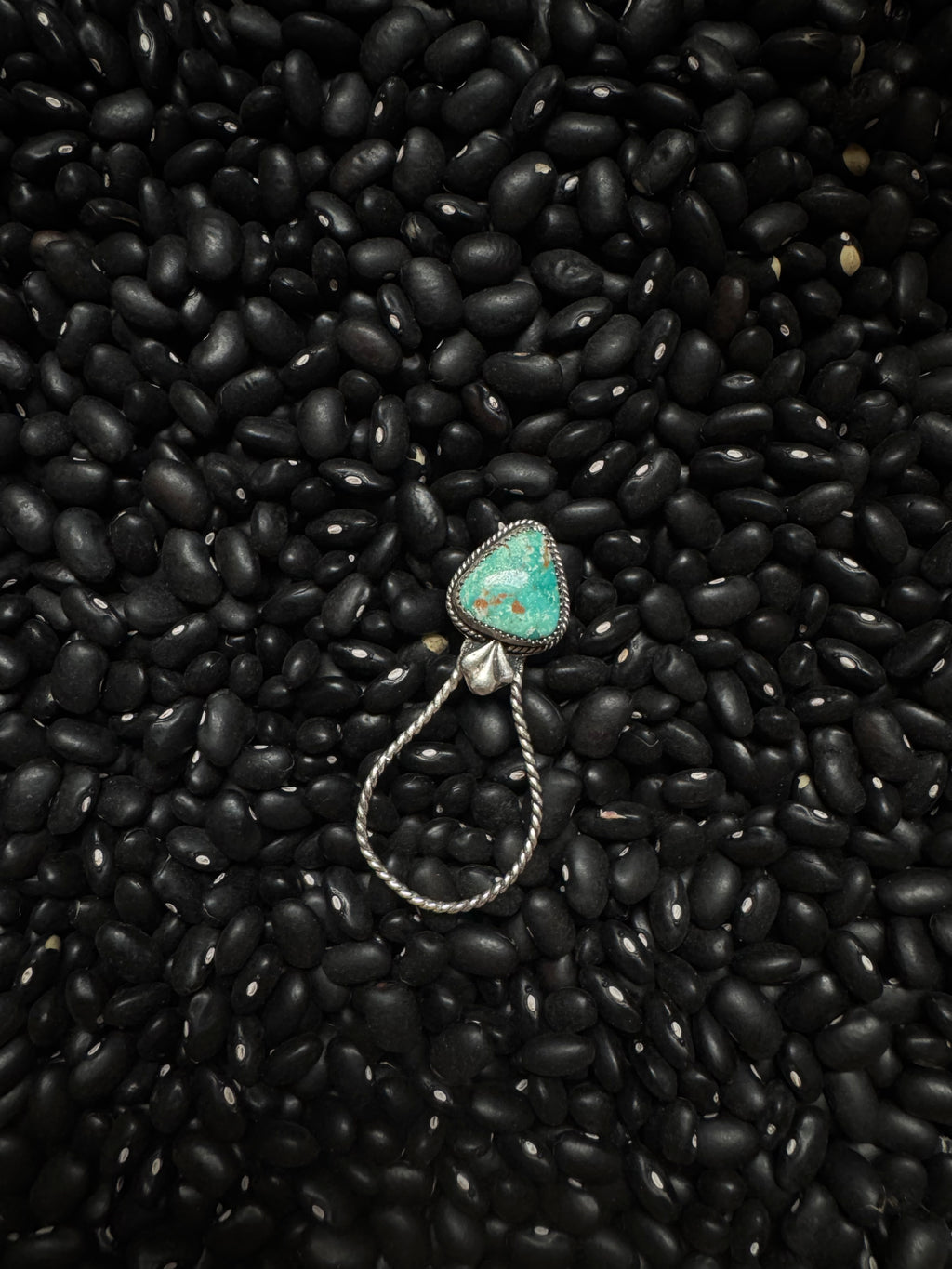 Fox turquoise keychain