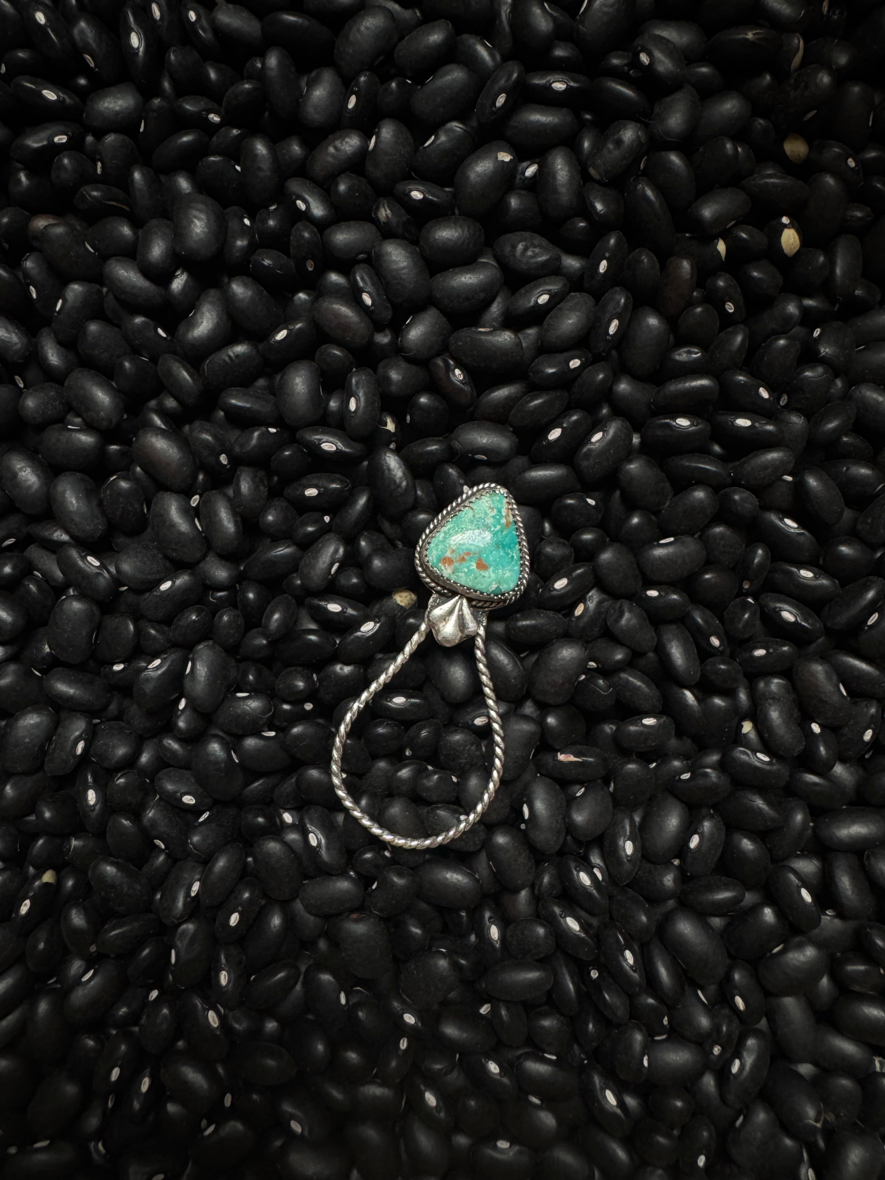 Fox turquoise keychain
