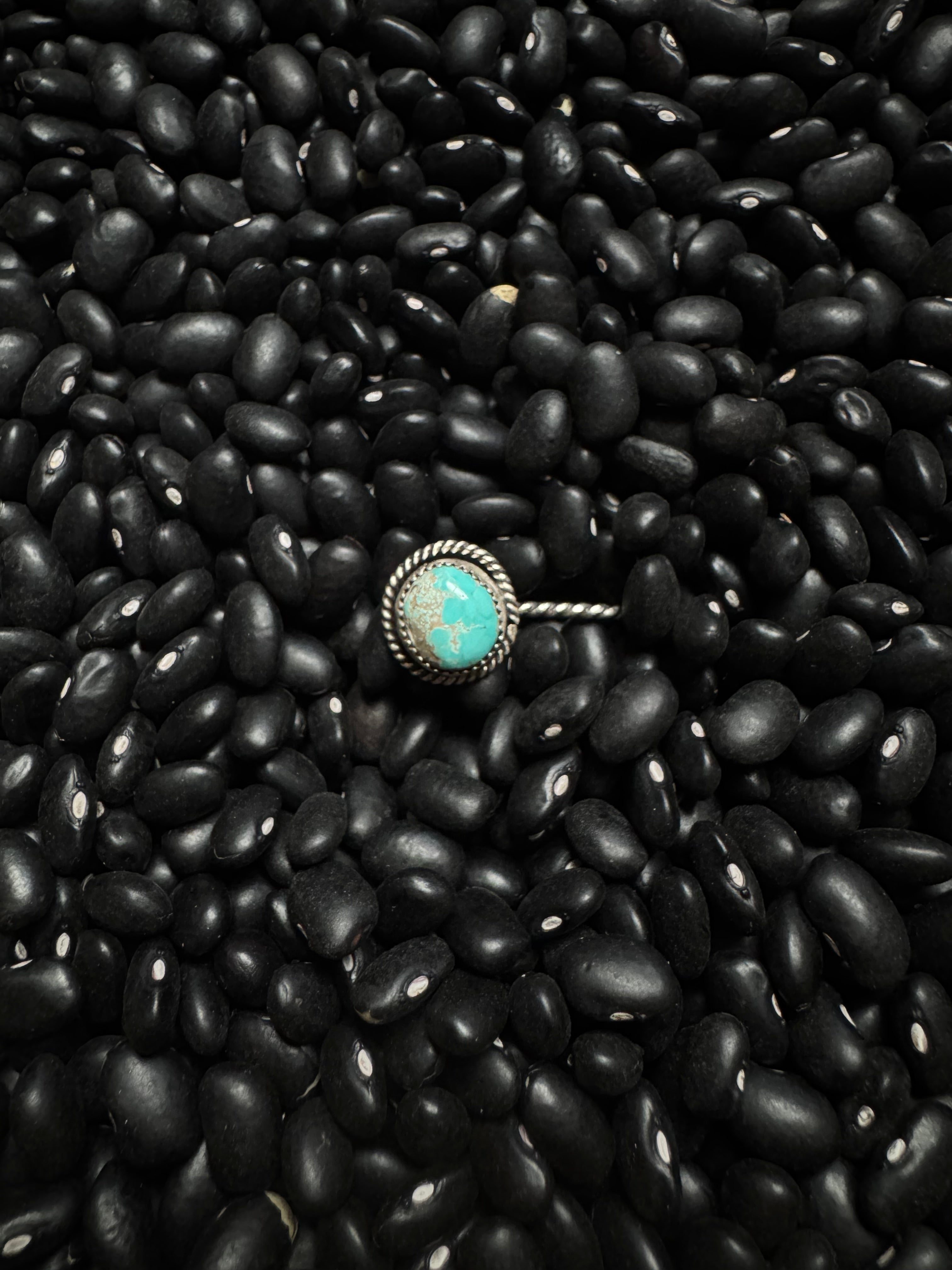 Royston turquoise hat clip