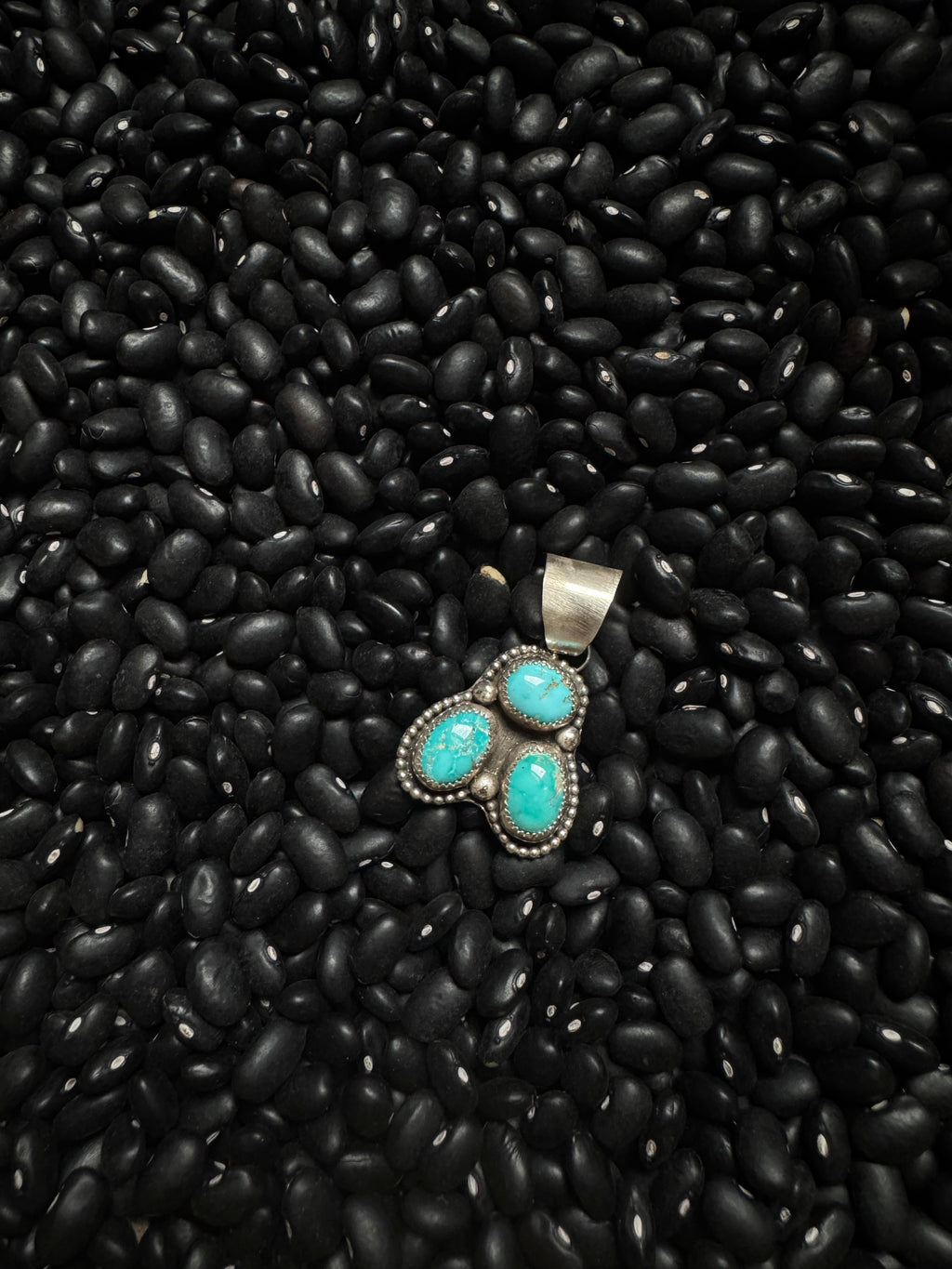 Sierra Bell turquoise Pendant.