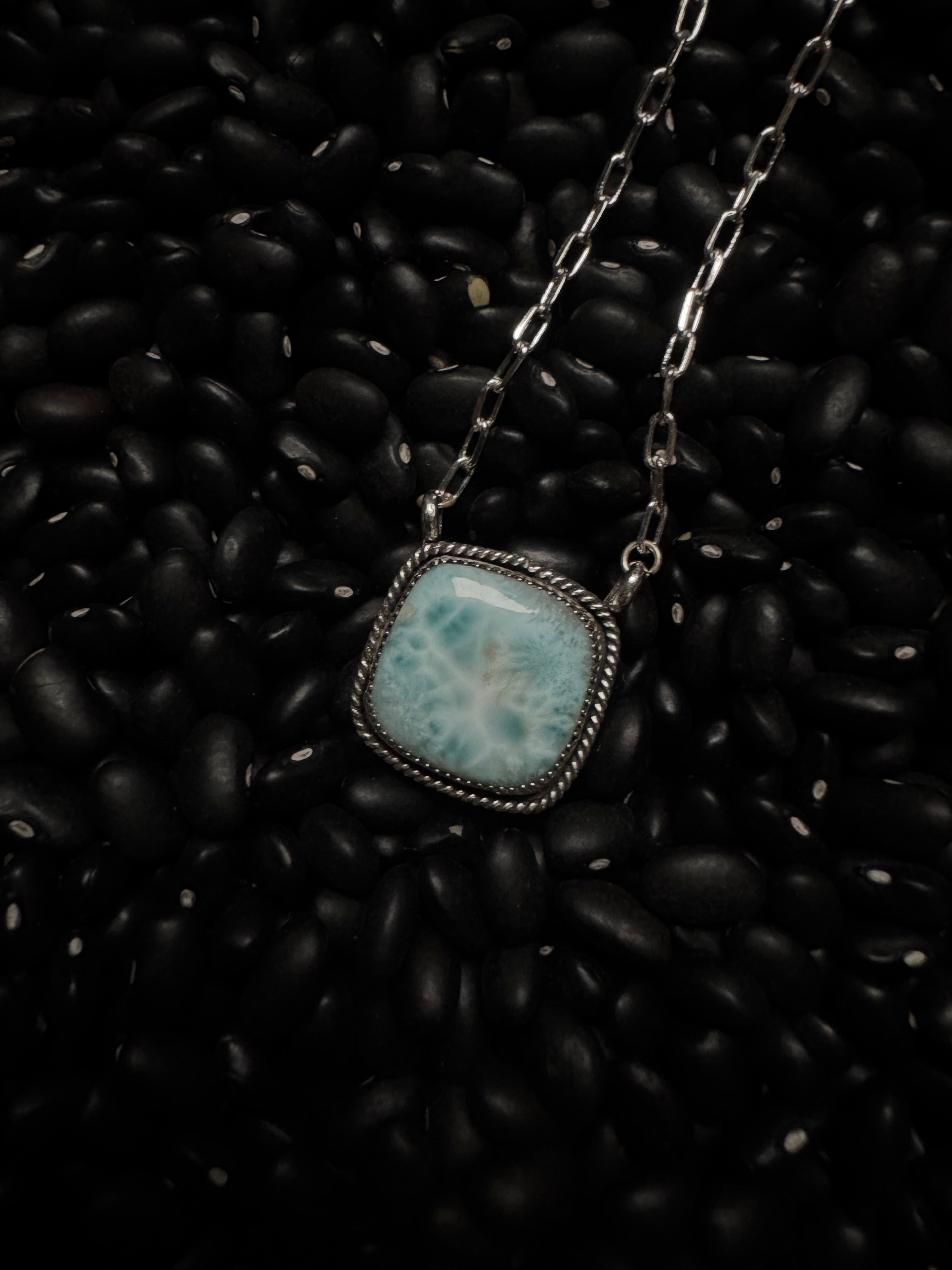 Larimar necklace