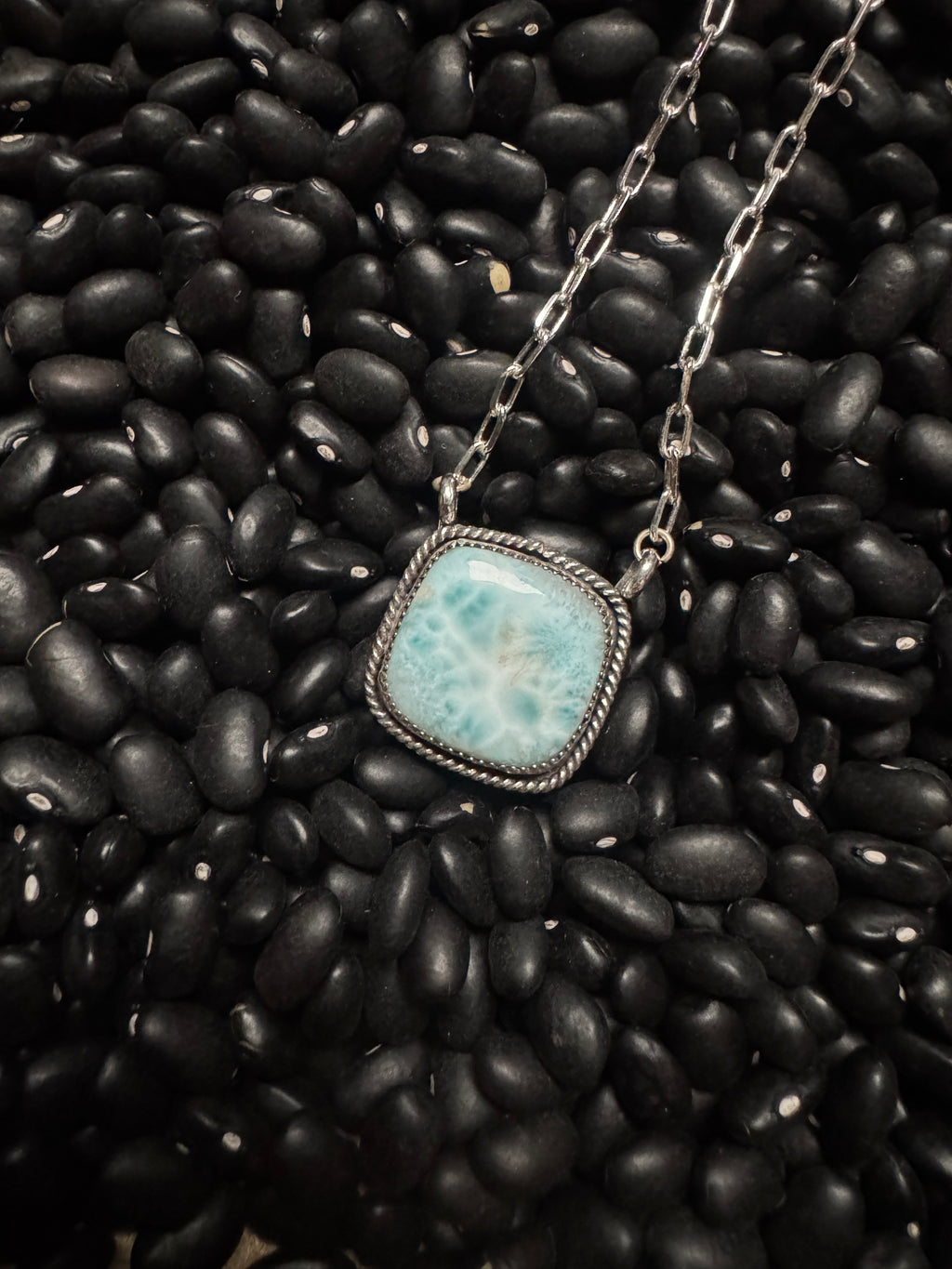 Larimar necklace