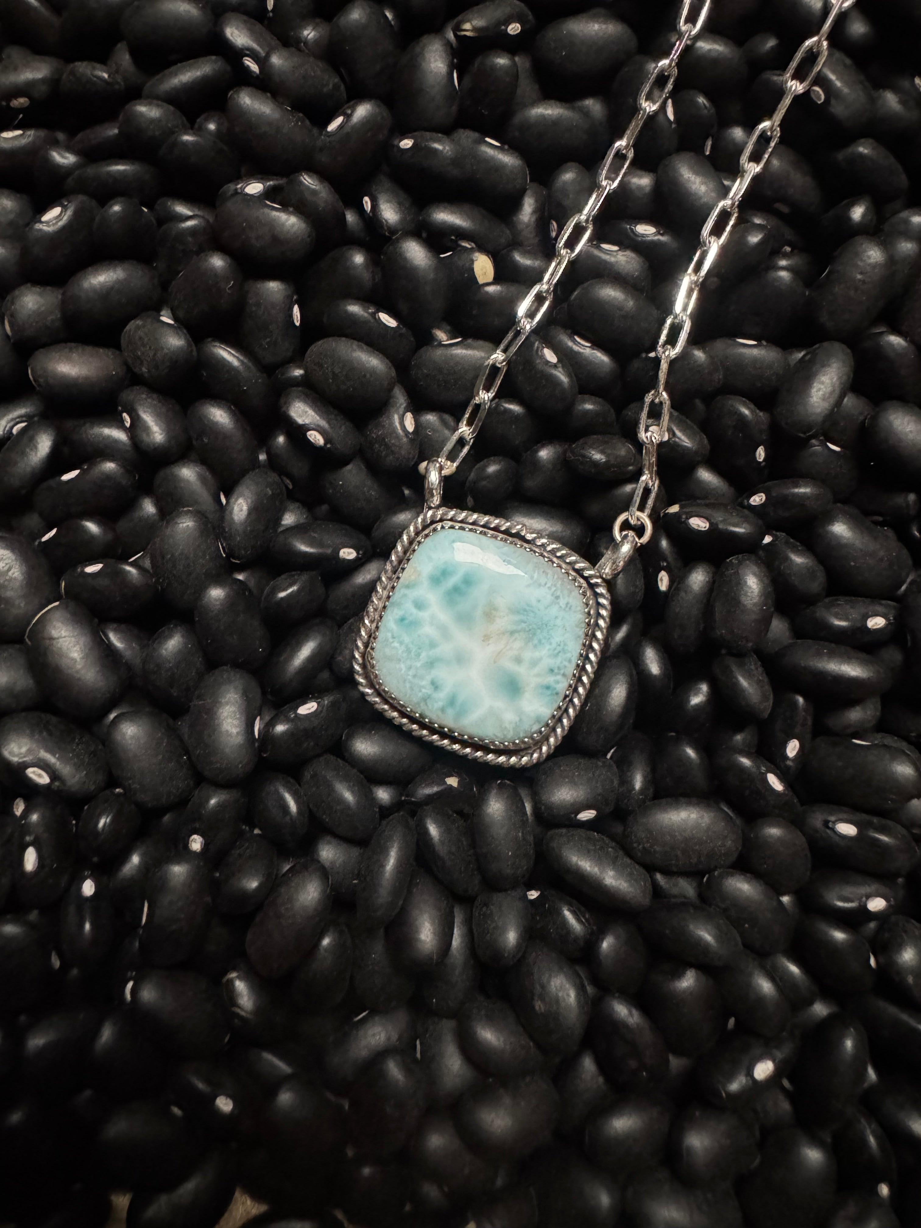 Larimar necklace