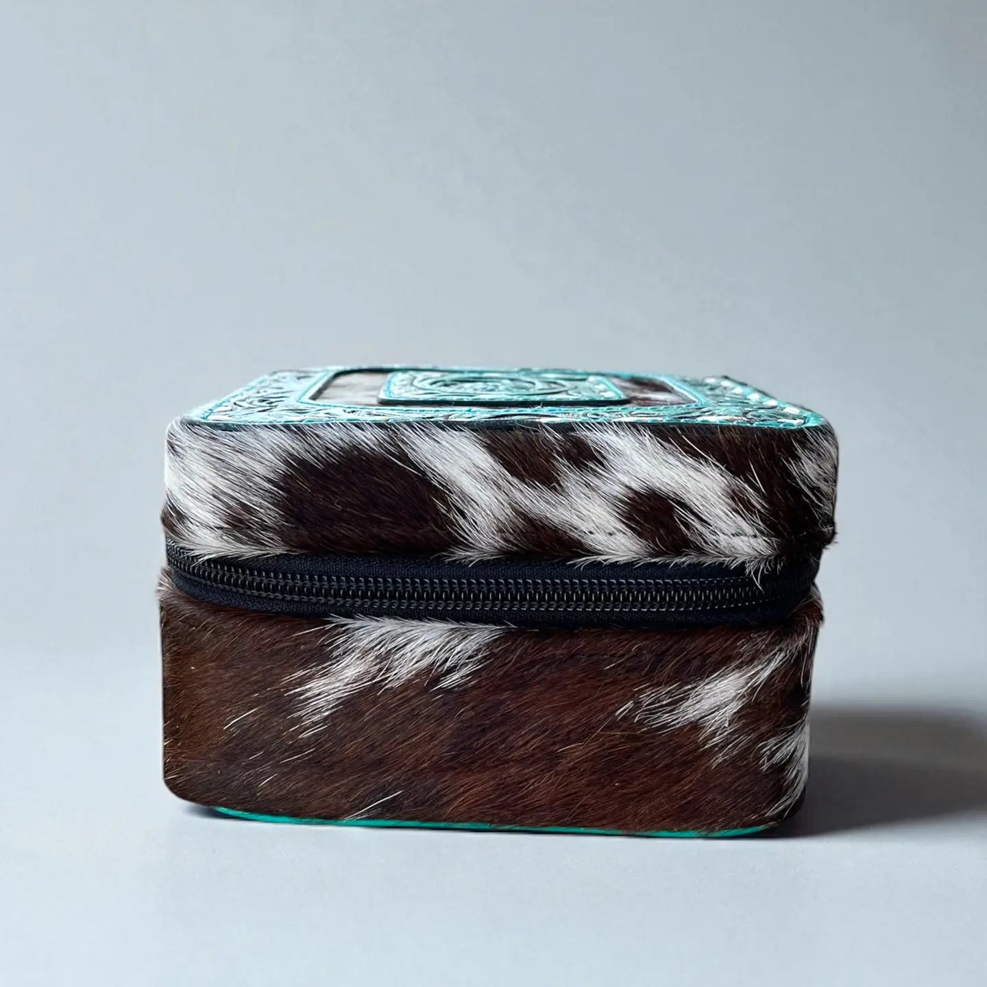 Turquoise cowgirl jewelry box