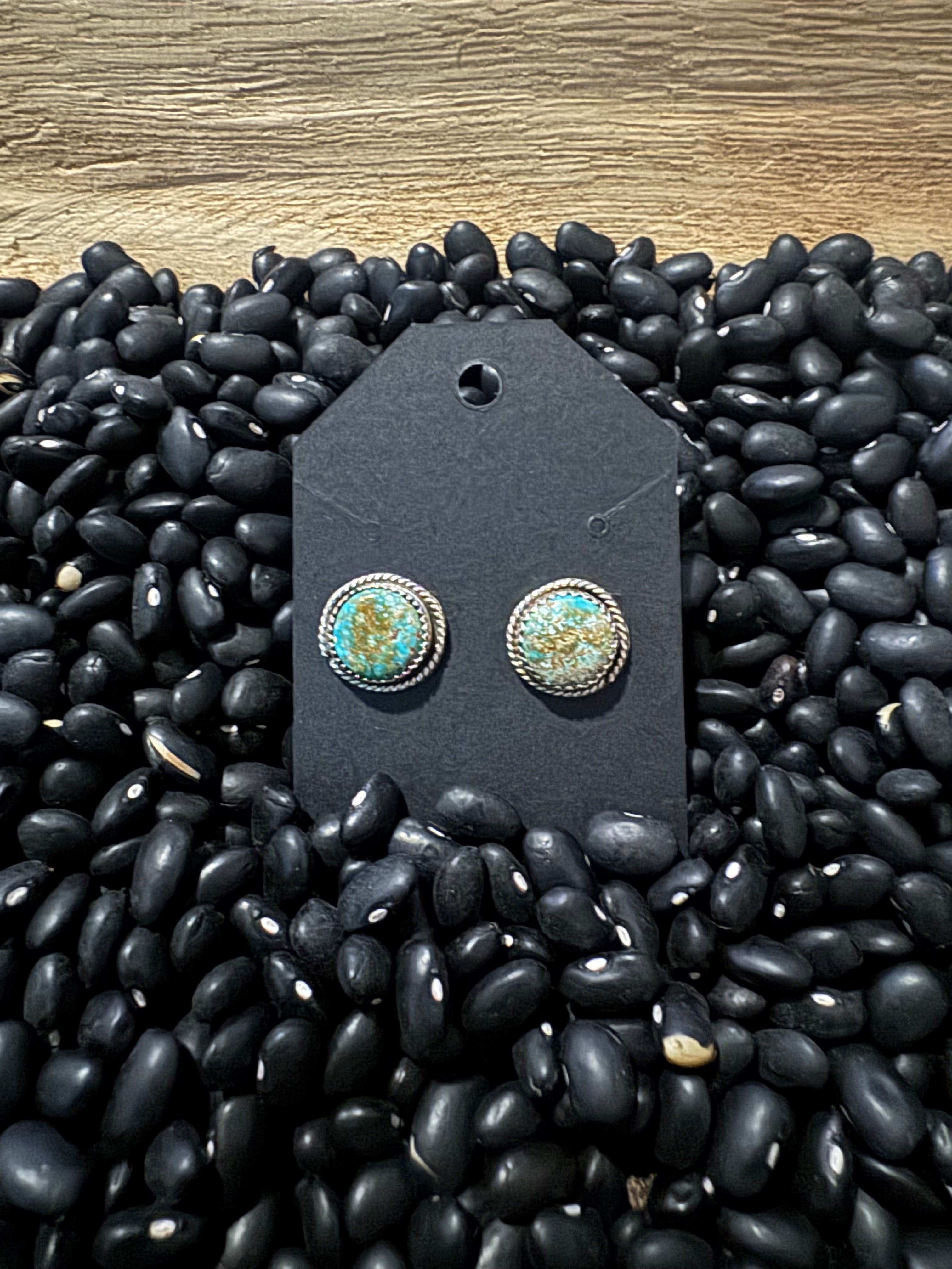 Catalina turquoise stud earrings