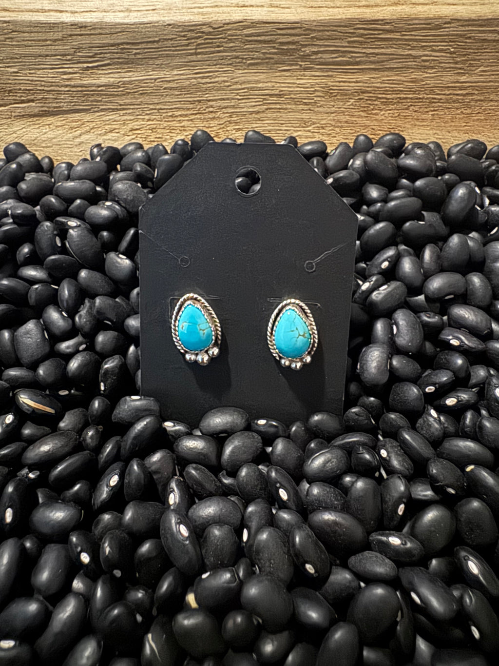 Royston turquoise stud earrings