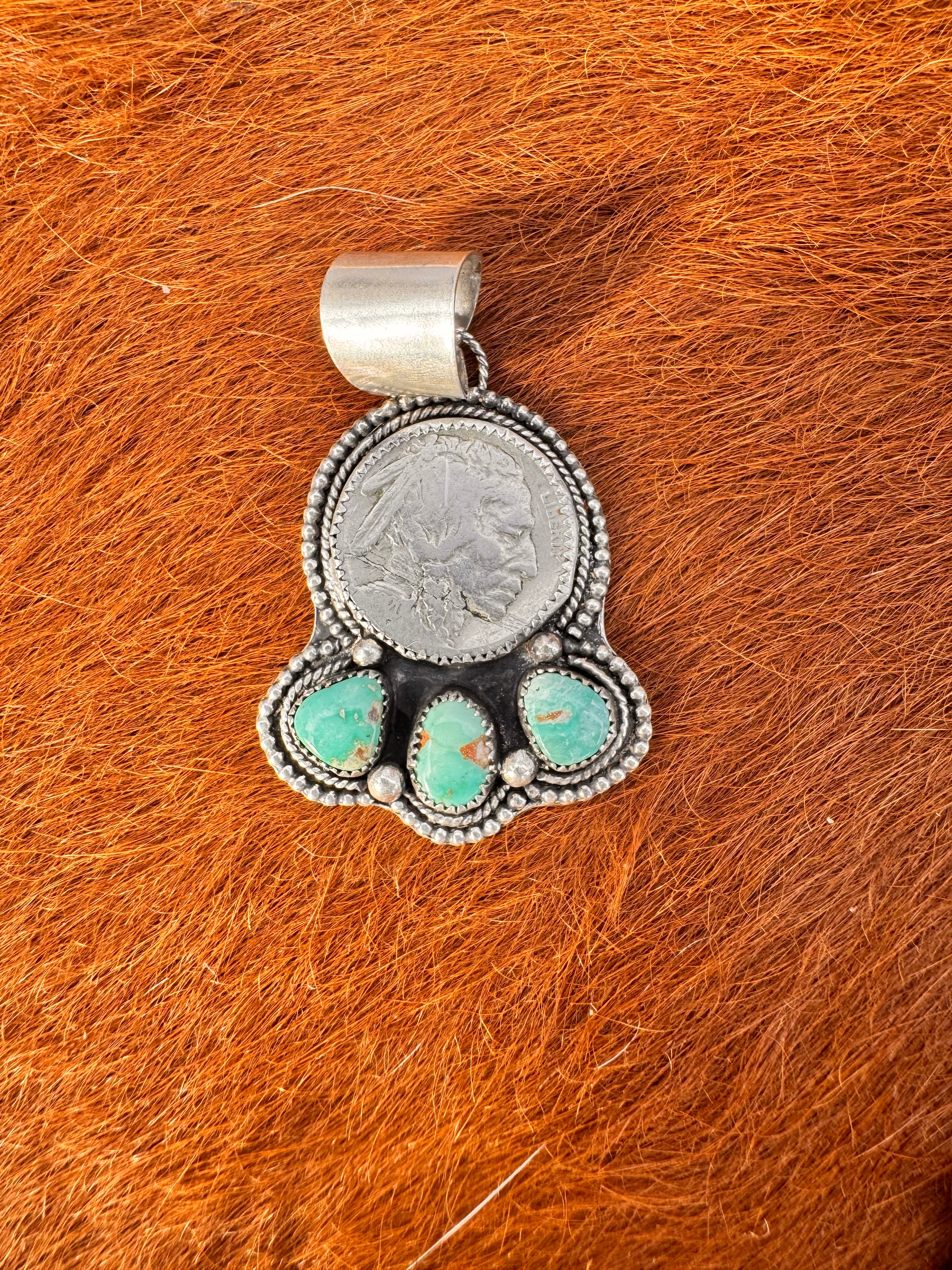 Cripple Creek Buffalo pendant