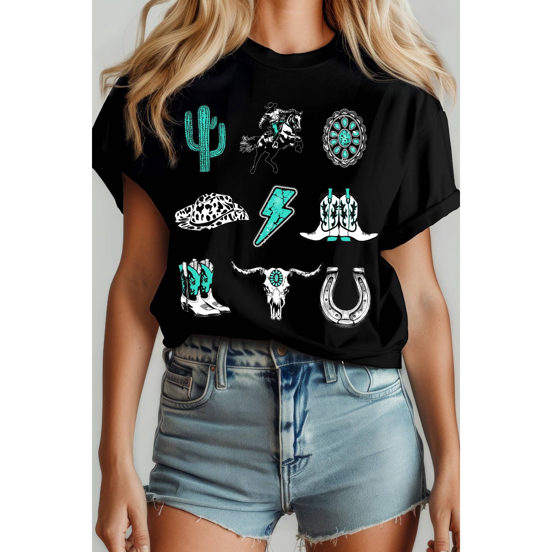 West Cowboy Wild Short Sleeve Tee